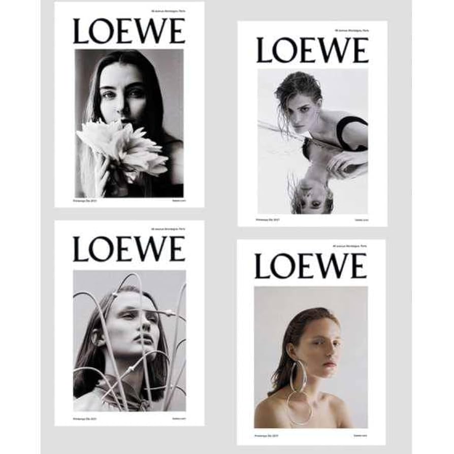 LOEWE　ポスター A4】LOEWE ロエベ ポスター アートポスター④【他サイズもOK